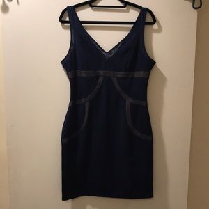 Navy Piperlime Collection cocktail dress Size L